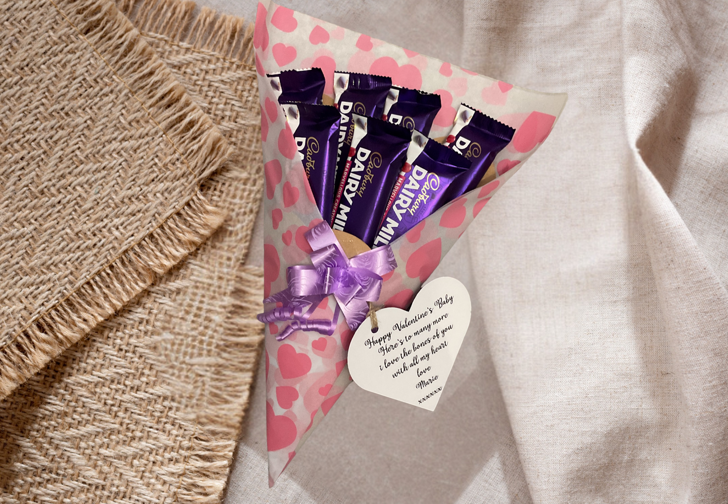 Cadbury marvellous creations chocolate bouquet.