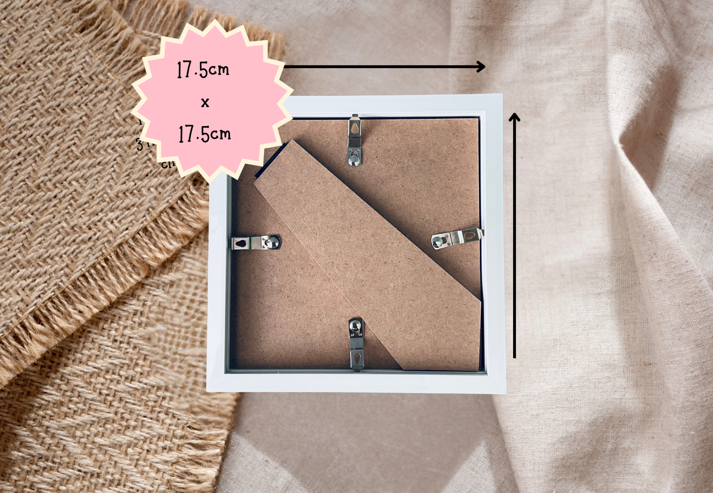 Nanny pebble picture frame.