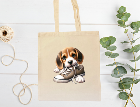 Tote bag for the beagle lover it can also be personalised giving it that special touch.