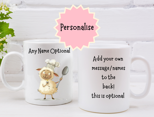 Personalised Sheep Mug