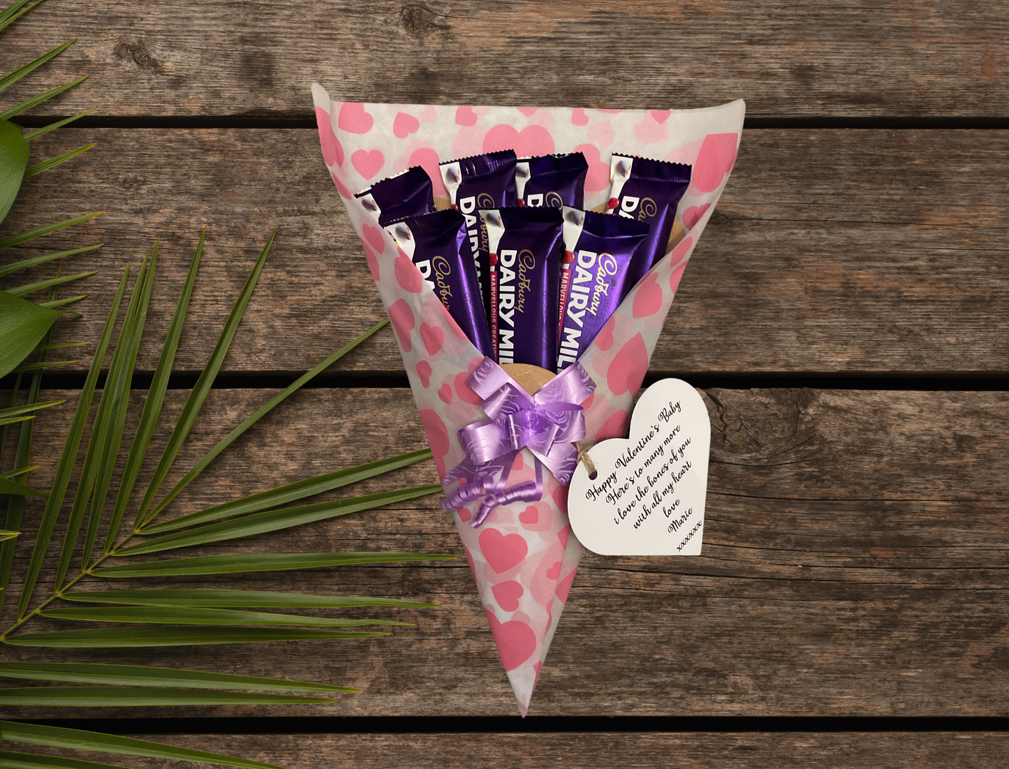 Cadbury marvellous creations chocolate bouquet.