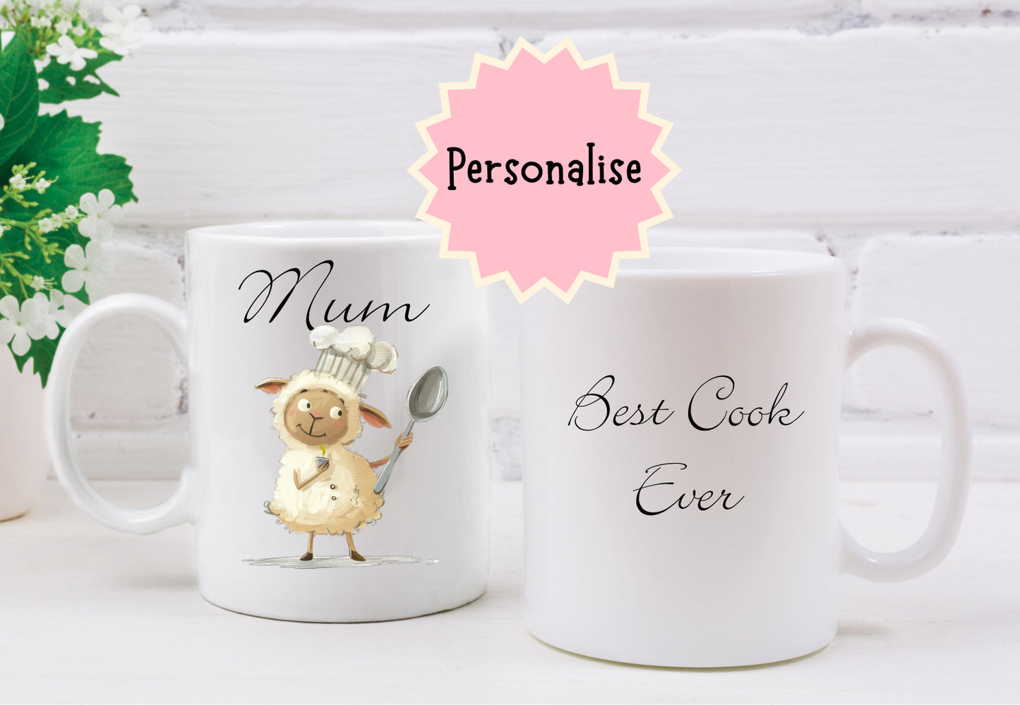 Personalised Sheep Mug
