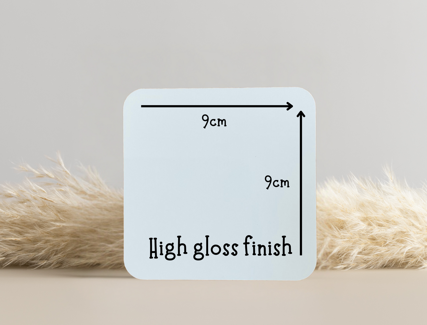 Personalised drumming coaster, drummer gifts.