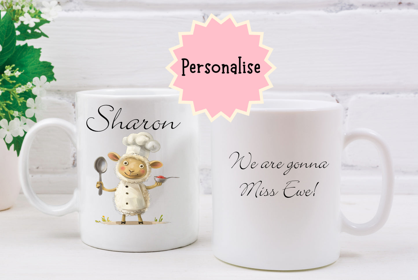 Personalised Sheep Mug