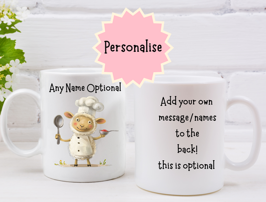 Personalised Sheep Mug