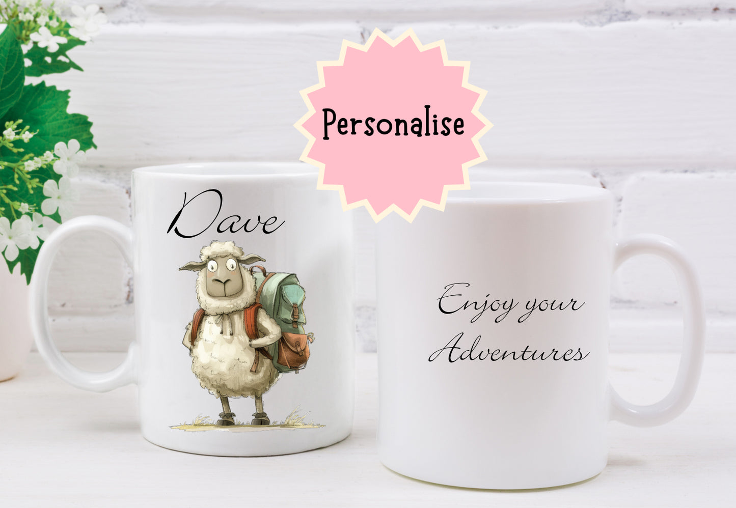 Personalised Sheep Mug
