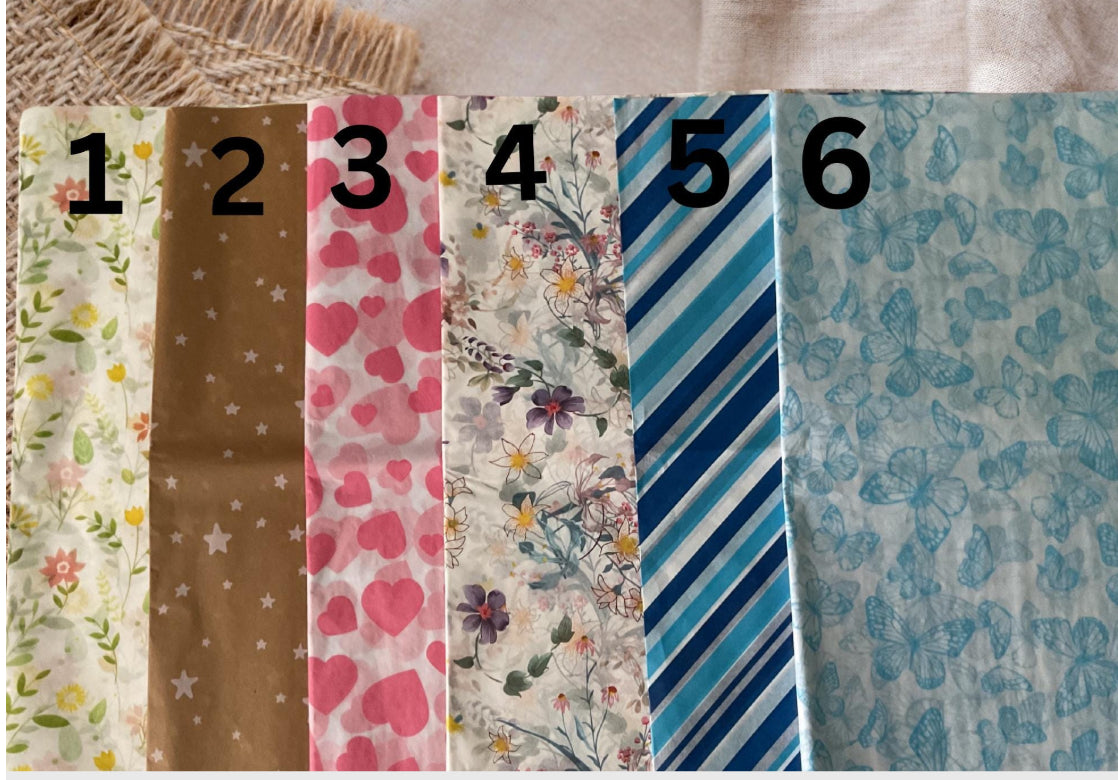 Aero milk Chocolate bouquet with personalised gift tag and bow.